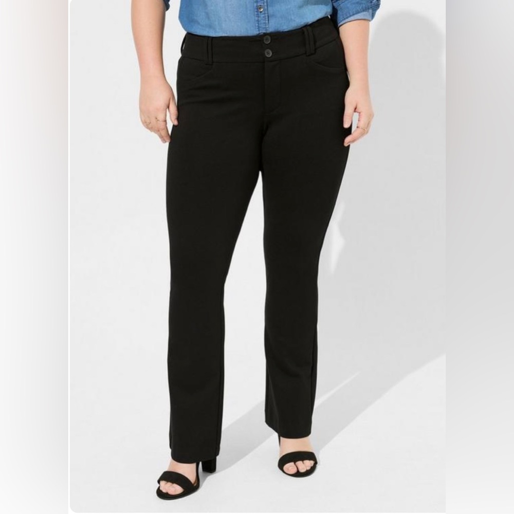 TORRID TROUSER BOOT STIDO LUXE PONTE
MID-RISE PANT